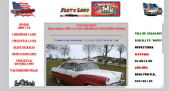 Desktop Screenshot of lonestarcars.se